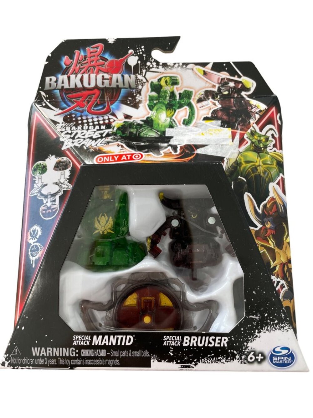 Spin Master Bakugan Battle Brawlers Mantid and Bruiser Set 6+ Collectibles NEW